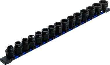 Impact Socket Set Hexagon extra flat (1/2) Drive 10 - 24 mm 15 pcs