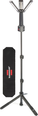 Rechargeable LED work light with tripod, 2500 lm, IP65