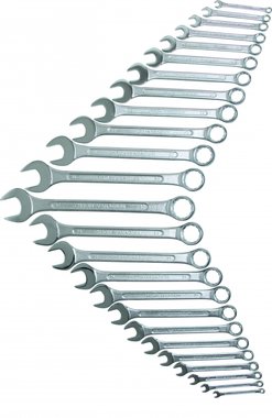 25-piece Combination Spanner Set, in Accordance with DIN 3113A, 6-32 mm
