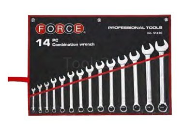 Combination wrench set 14pc
