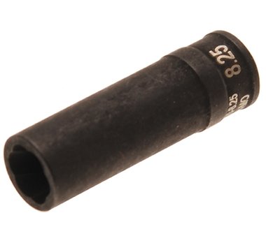 Twist Off Socket for Glow Plug Electrode (1/4) Drive 8.25 mm