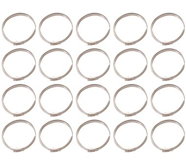Band Clamp Set 280 mm 20 pcs