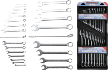 Combination Spanner Set | Inch sizes | 1/4 - 1.1/4 | 25 pcs.