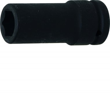 Impact Socket Hexagon, deep 20 mm (3/4) Drive 21 mm