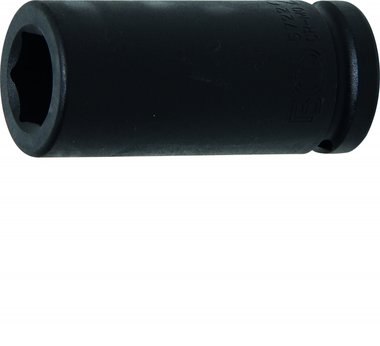 Impact Socket Hexagon, deep 20 mm (3/4) Drive 22 mm