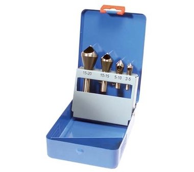 Tapered Countersink Set | Punched | 4 pcs.