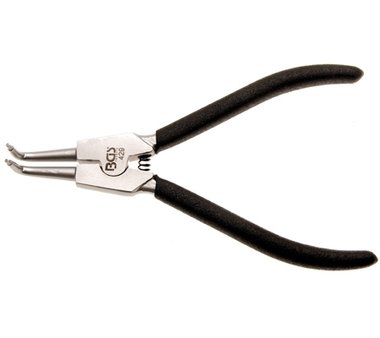 Circlip Pliers, 180 mm, angular, for outside circlips