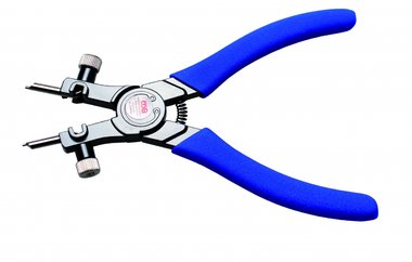 Professional Circlip Pliers, 165 mm long, for internal Circlips