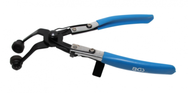 Hose Clamp Pliers bent with Ratcheting function
