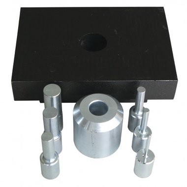 Set of round push dies for CATOMA30S presses