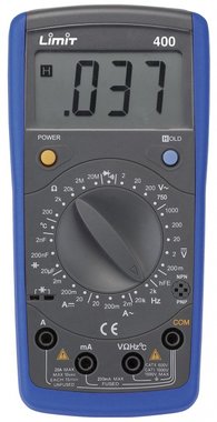 Digital multimeter cat iii 1000V, 20A