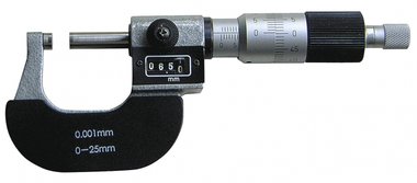 Outside micrometer with counter 25-50 mm