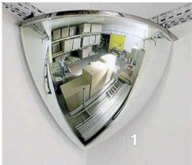Interior mirror 90°