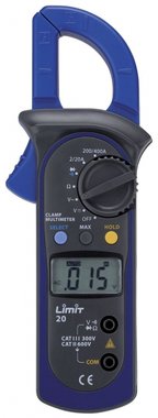 Digital multimeter and ammeter 210x76x30mm