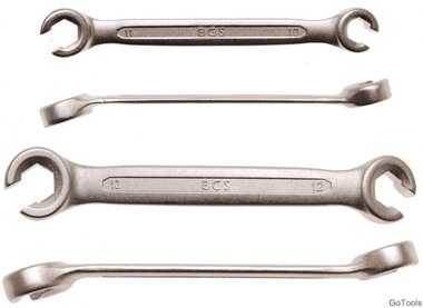 Flare Nut Wrenches, 2-piece Set, 10x11+12x13 mm