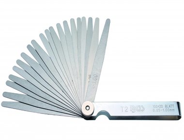 20-Blades Precision Feeler Gauges
