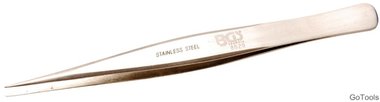 Stainless Steel Sharp Tip Tweezer straight 125 mm