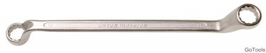 Double Ring Spanner, 75° offset, 20x22 mm
