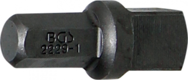 Bit Ratchet Adaptor ext. Hexagon 8 mm (5/16) - ext. square 10 mm (3/8) 30 mm