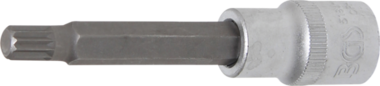 Bit Socket length 100 mm 12.5 mm (1/2) drive Spline (for XZN) M9