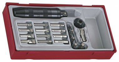 Impact driver set tc-tray 1/2 20pcs