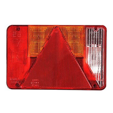 Rear lamp 6 function 218x140mm right