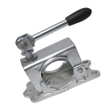 Clamp 48mm cast with folding handle for jockey wheel