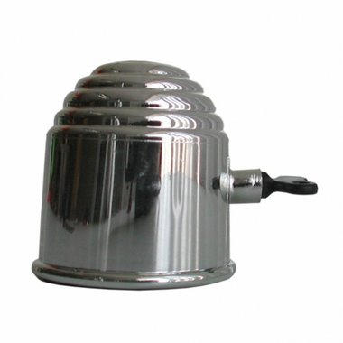 Towball cover chrome with lock