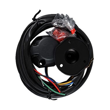 Pre-wired socket assembly 7-pin PVC + 1,50M cable