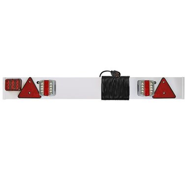 Trailerboard LED with LED foglight + 6M cable