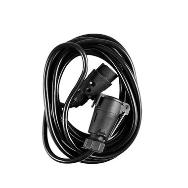 Extension cable 5M with plug and socket 7-pin