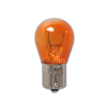 Car bulb 12V 21W BA15s orange x2 piece