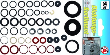 50-piece O-Ring Assortment