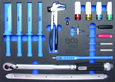 Tool Tray 3/3: Special Tools for Tyre Service 18 pcs