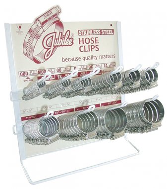 Hose clamp set stainless steel 100dlg