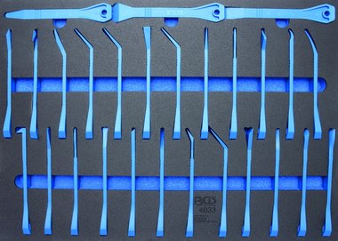 Tool Tray 3/3: Trim Wedges and Scraper Set 27 pcs