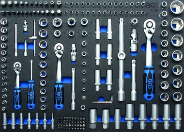 3/3 Tool Tray: 192-piece Socket Set, Pro Torque®