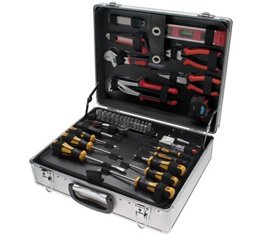 129-piece Tool Set in Aluminum Case