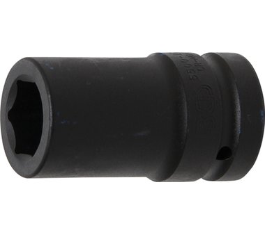 Impact Socket Hexagon, deep (1) Drive 27 mm