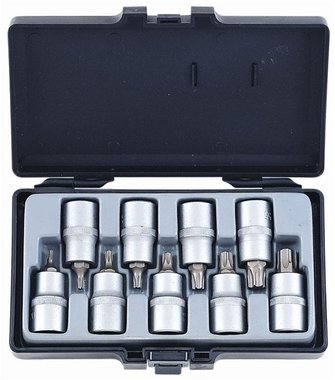 1/2 Star socket bit set 9pc