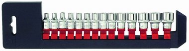 1/4 Spline socket set 14pc