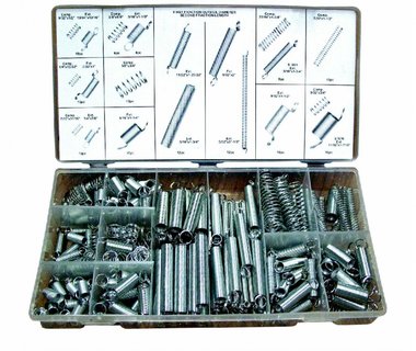 Extension & Compression Springs Assortment 200pc