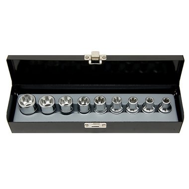 1/2 Star socket set 9pc