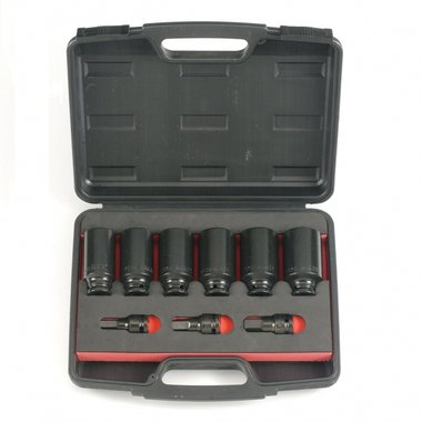 Drive Shaft Socket Wrench Set 9pc