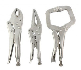 Mini Locking Pliers Set 3pc