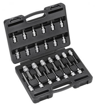 1/2 Star socket bit set 26pc