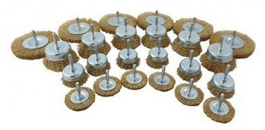 Steel Wire Brushes 24pc