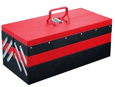 Cantilever Tool Box with 5 trays
