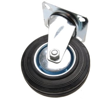 125 mm Caster Wheel, with Base