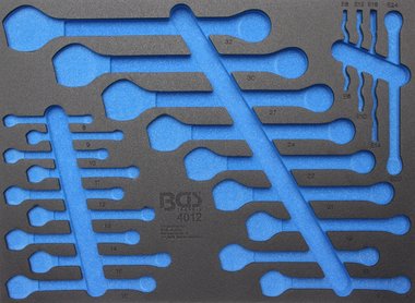 Tool Tray 3/3 empty for BGS 4012